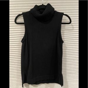 J CREW FACTORY sleeveless turtleneck